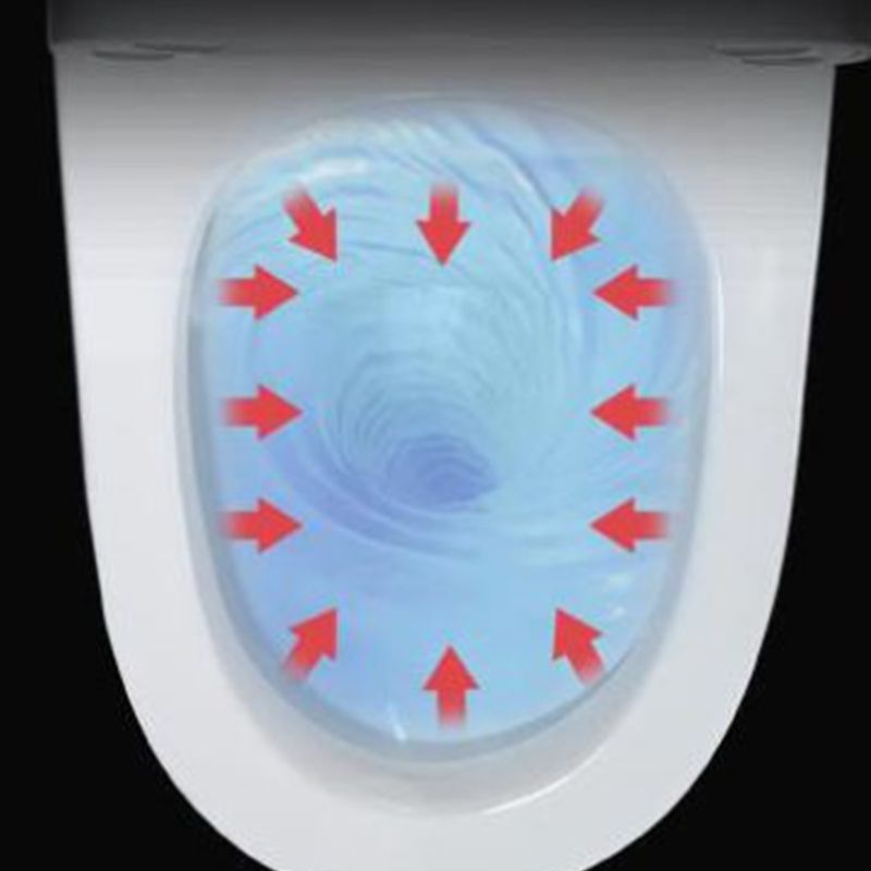 Modern 1 Piece Flush Toilet Seat Included Urine Toilet for Bathroom