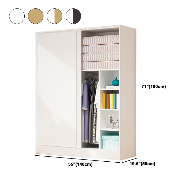 Contemporary Style Wardrobe Wooden Wardrobe Closet for Bedroom