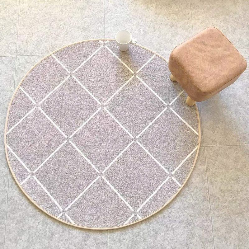 Fancy Modern Carpet Flower Pattern Polyester Area Rug Stain Resistant Rug for Home Decor