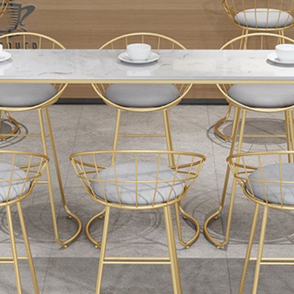 Rectangular Bar Stool and Table Set 1/2/7 Pieces Bar Table and Stools