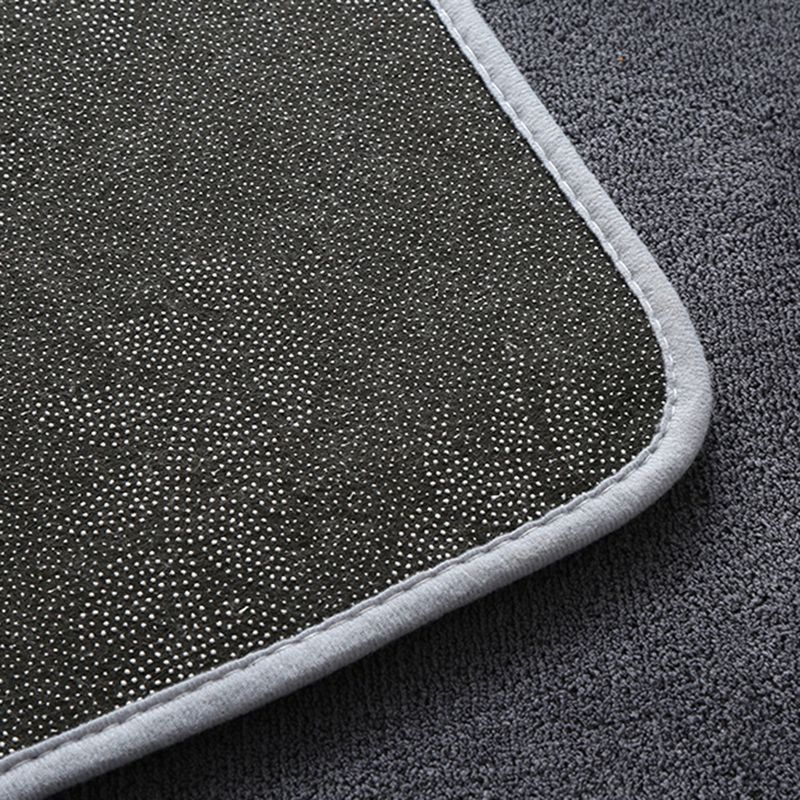 Tapis de tapis de shag nature décontracté tapis de zone de polyester