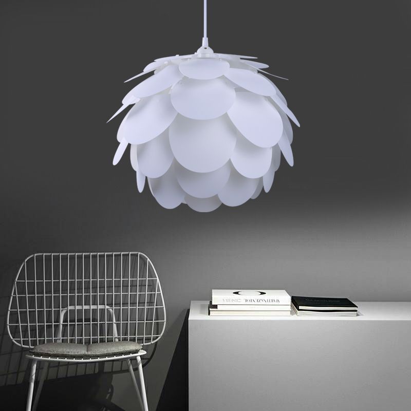 Luminaire pendentif en plastique moderne des luminaires suspendus pour la salle à manger