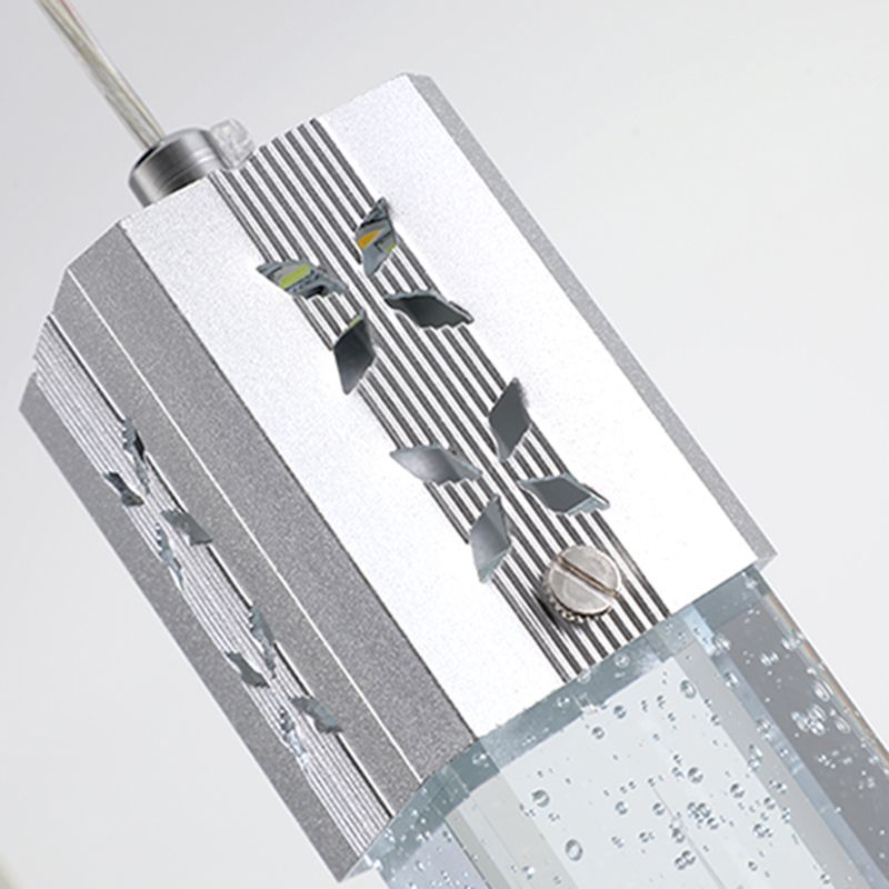 Geometric Hanging Lights Modern Style Crystal Multi Lights Pendant Light Kit