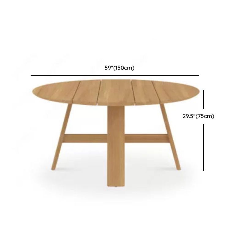 Modern Style Dining Set 1/7 Pcs Wood Frame Patio Dining Table and Chairs