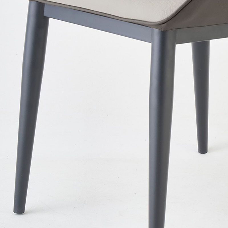 Contemporary Style Chair Kitchen Arm Wingback Chairs with Metal Legs