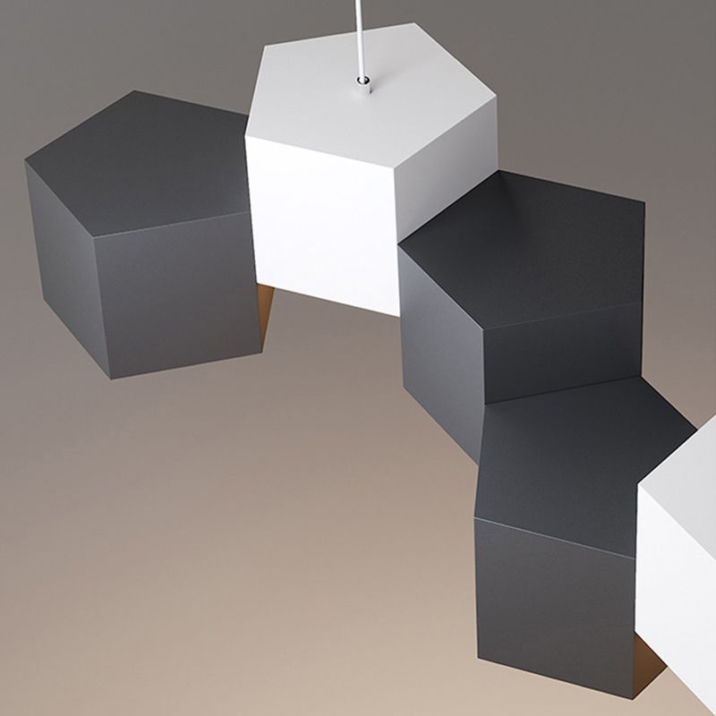 6 Luz de la isla de cocina ligera colgante lineal de iluminación de iluminación de la isla de iluminación