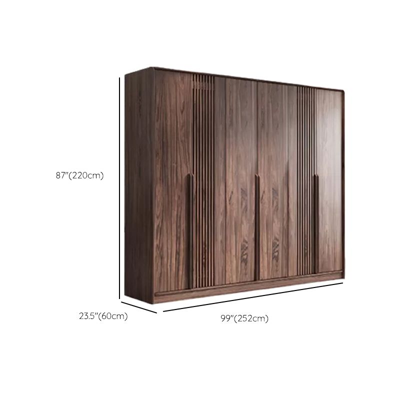 Hinged Modern Wardrobe Armoire Wooden Wardrobe Cabinet with Drawer