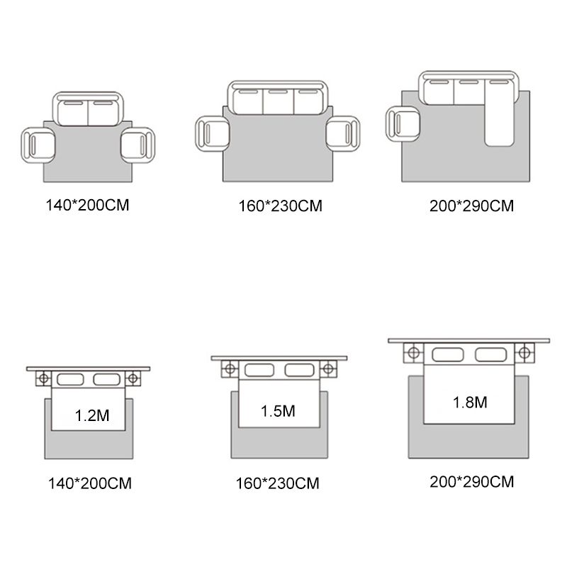 Round Leopard Printed Carpet Polyester Modern Rug Non-Slip Backing Area Carpet for Living Room