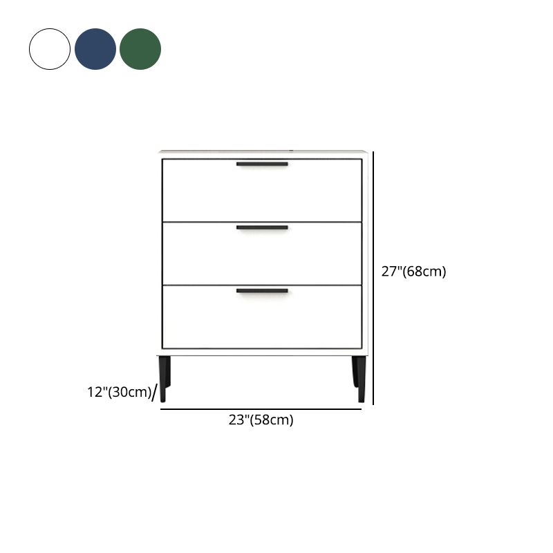 22.83" L x 11.81" W Contemporary Wood Accent Chest with Drawers