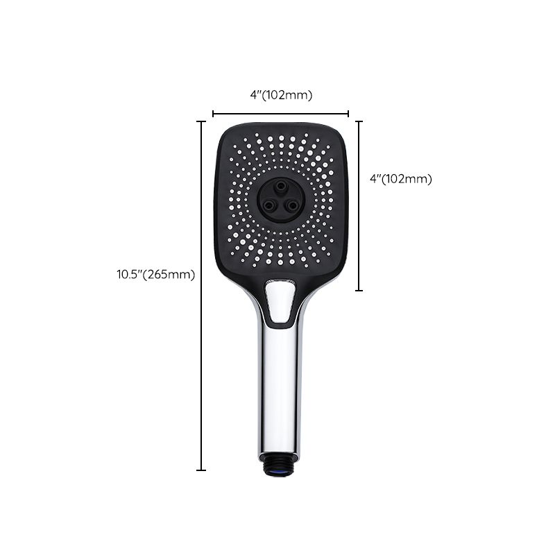 Wall Mounted Handheld Shower Head Modern Metal Hand Shower Head