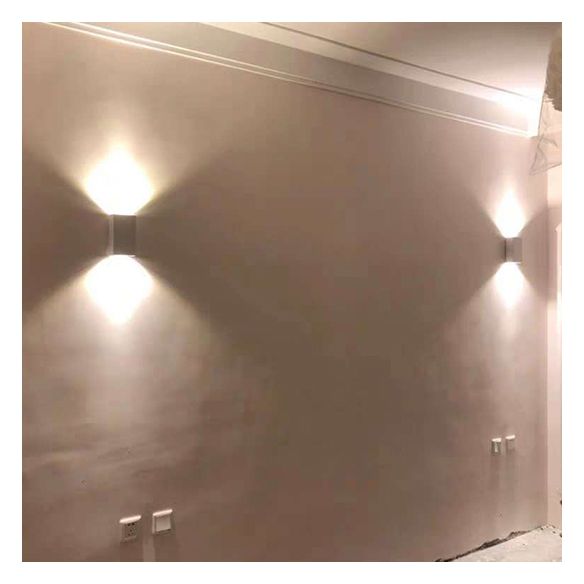 Einfache Wandmontage Lampe Nordic Moderne LED Wandleuchte für Innen im Freien im Freien