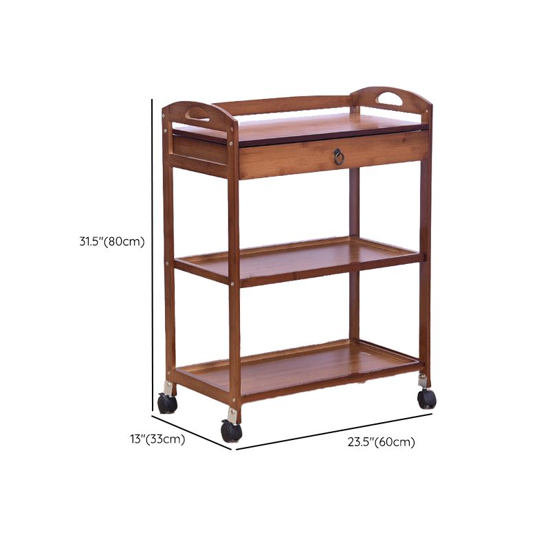 Modern Prep Table Open Storage Dining Room Rectangular Prep Table