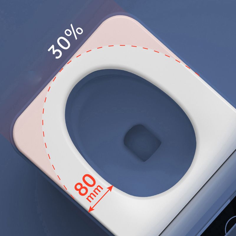 Modern Floor Mounted Flush Toilet Siphon Jet Urine Toilet with Heated Seat for Bathroom