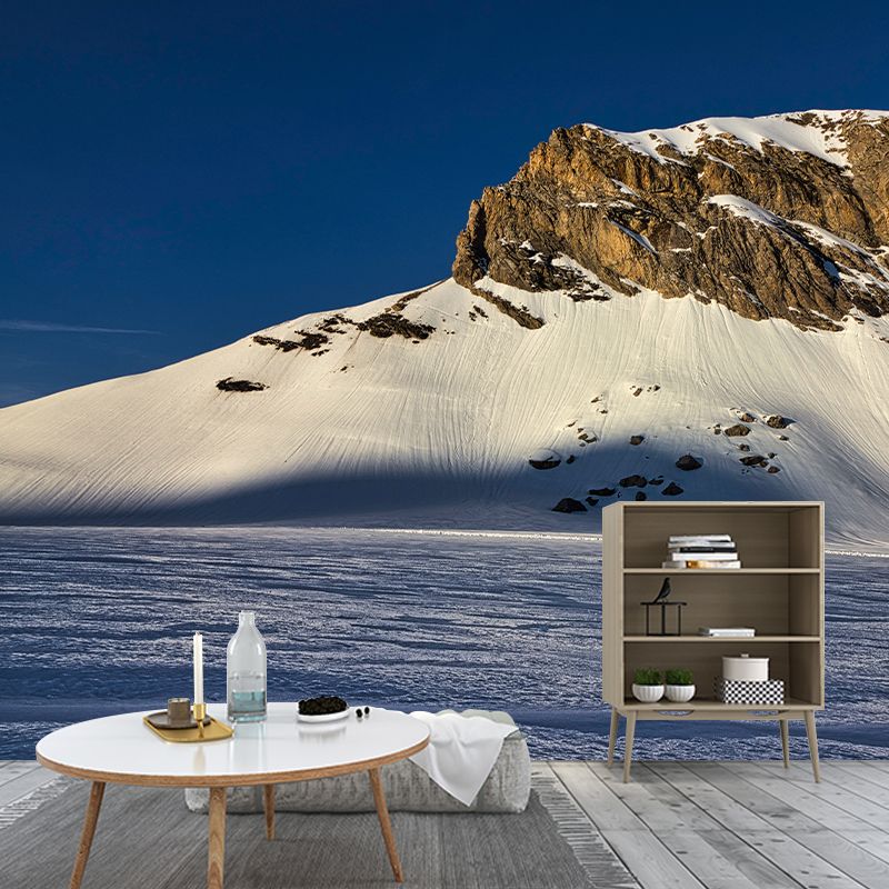 Alps Mountain Mural for Living Room Bedroom, Removable, Customized Size