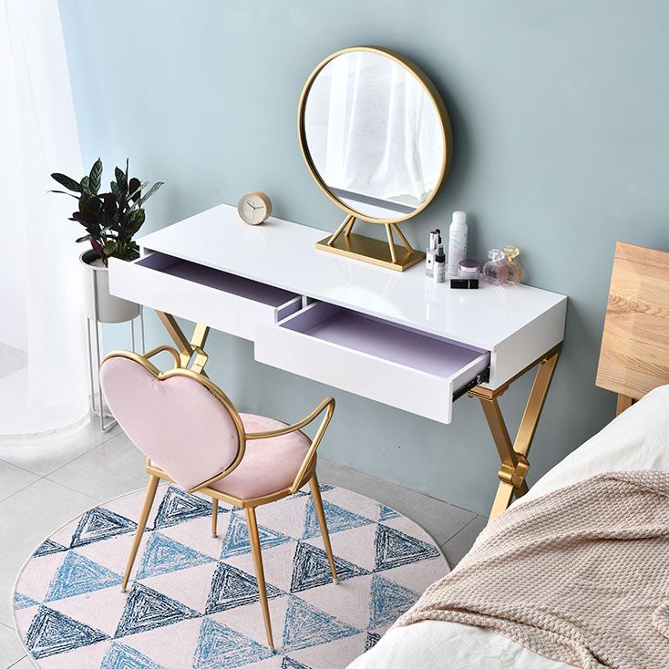 Scandinavian Style Velvet Dining Chairs for Home Arm Solid Back Dining Side Chair