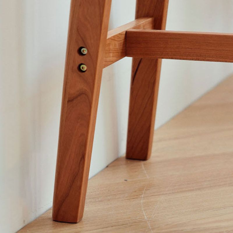 Modern Rectangle Solid Wood Bar Height Pub Table for Dining Room