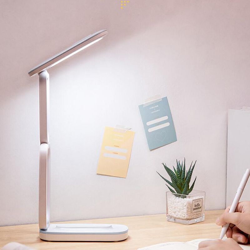 Nordic Macaroon Style LED Table Lamp Foldable Design Practical USB Charging Reading Light for Bedroom