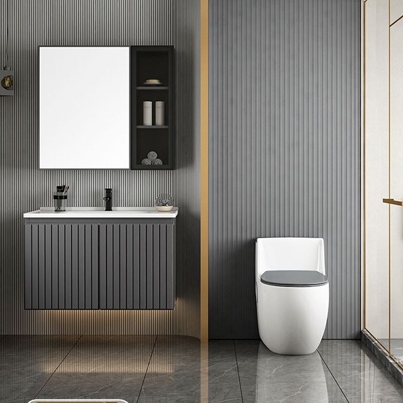 Modern Floor Mounted Flush Toilet Ceramic Siphon Jet Urine Toilet for Bathroom