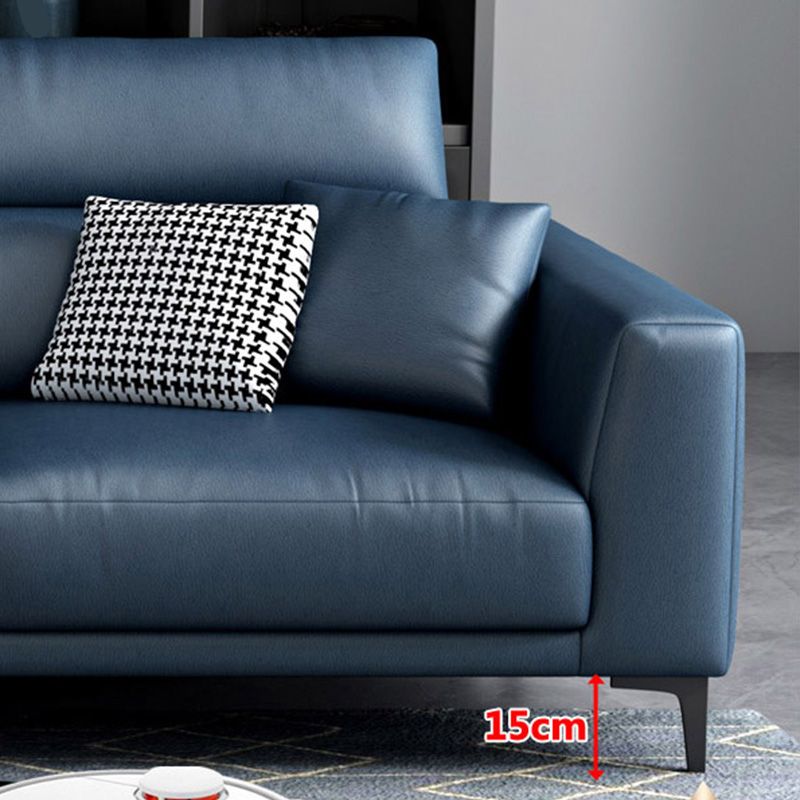 Adjustable Sectional 35.43" H Stain Resistant Square Arm Sectional