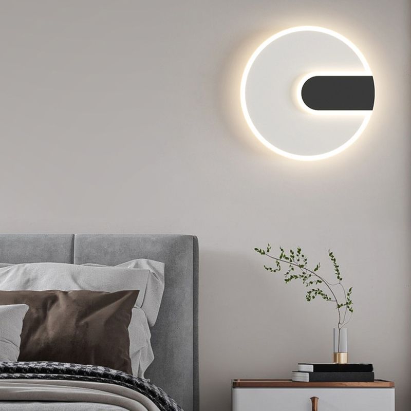 Simple Shape Wall Lighting Fixtures Modern Metal Wall Light Sconces for Bedroom