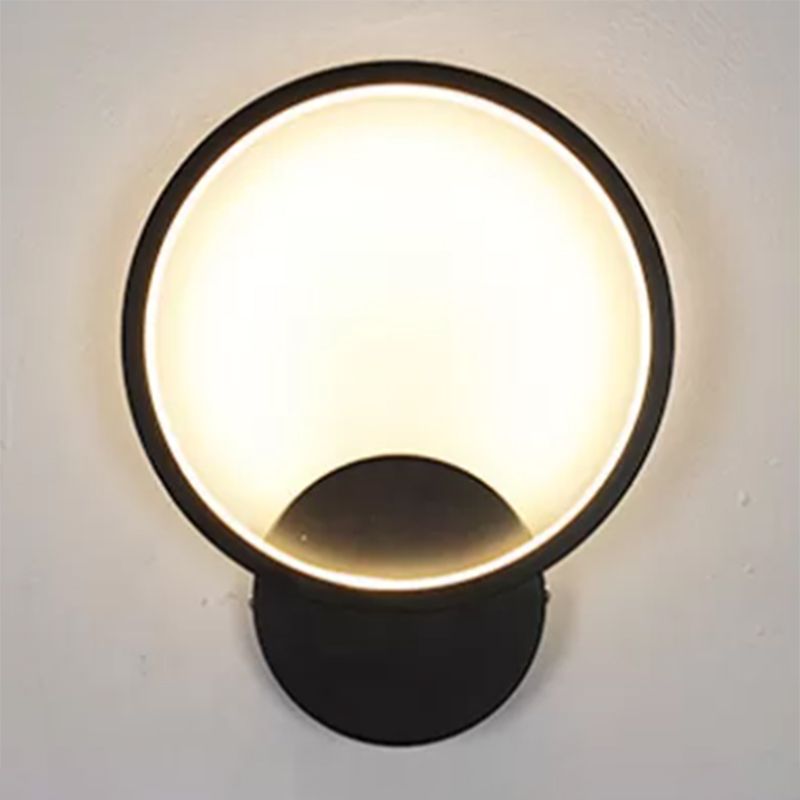 Moderne minimalistische stijl wand gemonteerd verlichtingsarmatuur metaal 1 lichte wandwanden voor slaapkamer