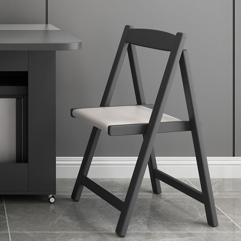 Modern Style Traditional Height Dining Set with Drop Leaf Table and Trestle Base for Home Use