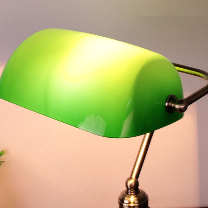 Stile moderno a forma unica da tavolo da tavolo vetro 1 luce da tavolo leggera