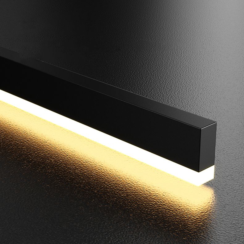 Dining Room LED Island Light Modern Style Kitchen Bar Rectangle Pendant Lamp