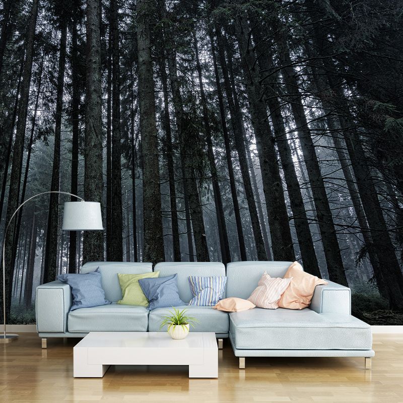 Forest Scene Style Nature 3D Wall Mural Wallpaper Photography Mildew Resistant Wall Art