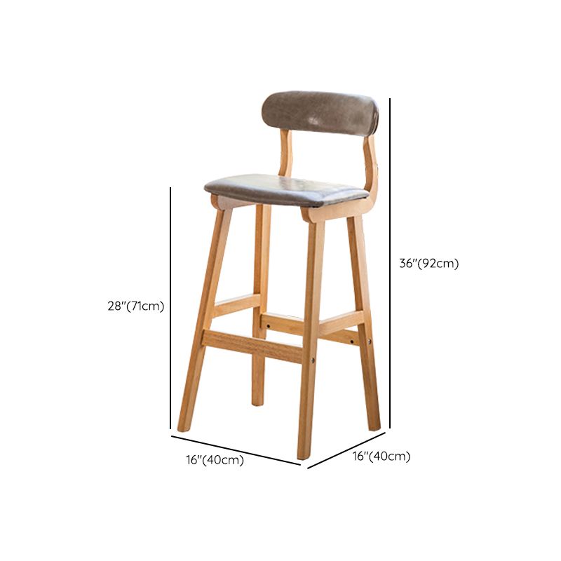 Contemporary Round Bar Set 1/3 Pieces Wooden Pub Table Set for Home