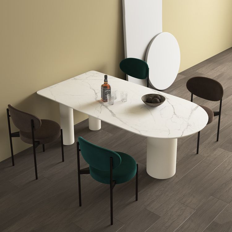 Massivholz zeitgenössische Freiform Esstisch Sintersteiner Tisch für Esszimmer und Küche