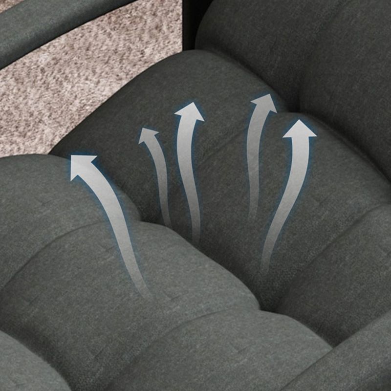 Simple Style Lazy Sofa Chair Balcony Iron Base Rocking Chair