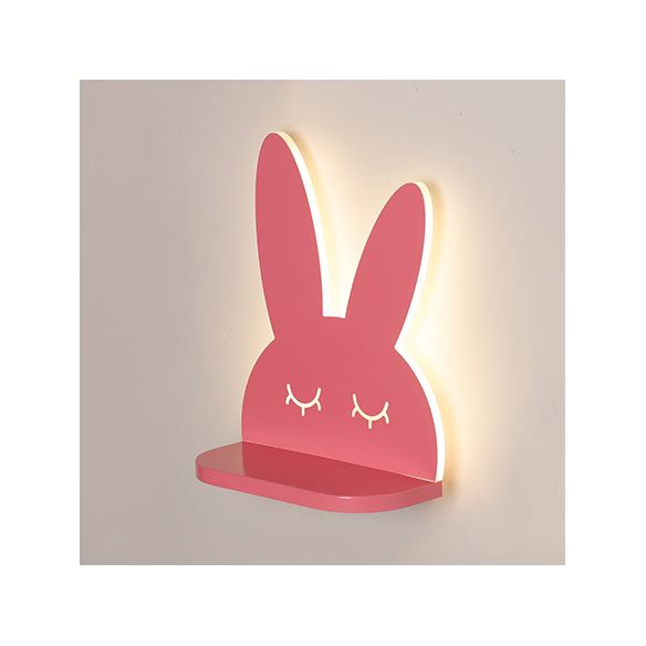 Cartoon Mooie patroon Wall Light Acryl LED SCONCE LICHT MET SPLOK VOOR JODS GIRL SLAAPKAMER