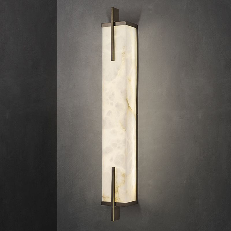 Contemporary Metal Wall Sconce Lighting Geometric Shape Wall Lamp for Living Room