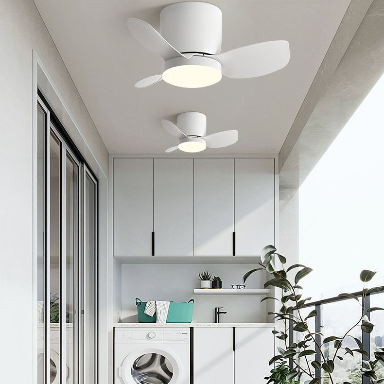 Ventilador de techo de estilo moderno Ligera 1 Luz de ventilador de techo para la habitación de los niños