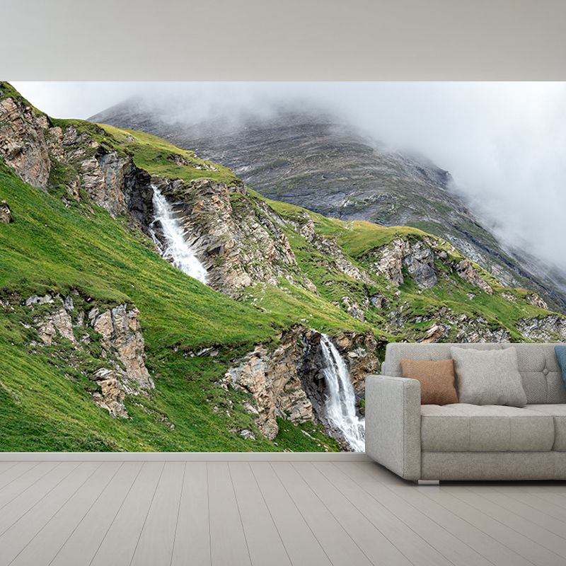 Home Decor Mountain Mural Decal Customized Contemporary Wall Covering for Kitchen