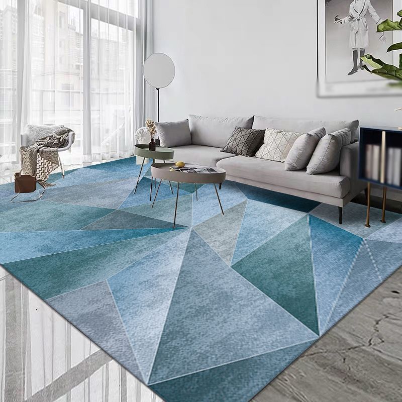 Paars abstract tapijten polyester modern tapijt niet-slip achterste tapijt voor woningdecoratie