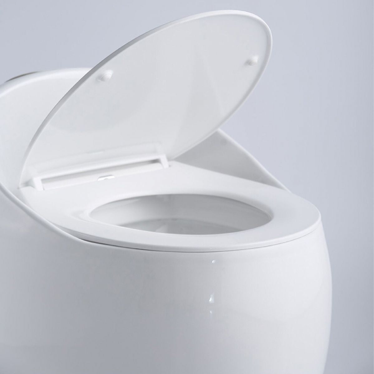 Modern UF Siphon Jet Toilet Bowl Floor Mount Flush Toilet with Toilet Seat