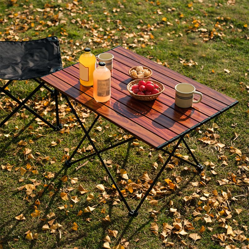 Aluminum Outdoor Folding Table Industrial Rectangle Camping Table