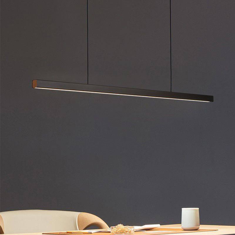 Simple Hanging Island Light Modern Metal LED Hanging Lighting Fixture for Sitting Room