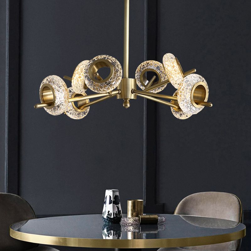 Lampada lampadario Starburst Fun a tenuta in metallo moderno a LED in metallo Aione a sospensione a sospensione