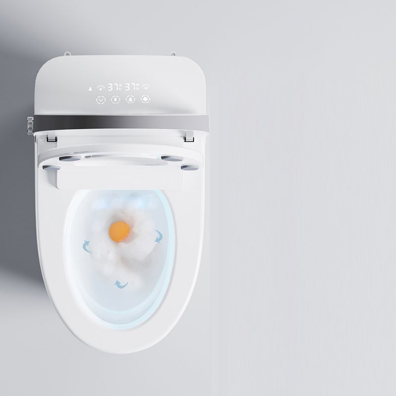 Modern Siphon Jet Toilet Floor Mounted One Piece Toilet Bowl Toilet