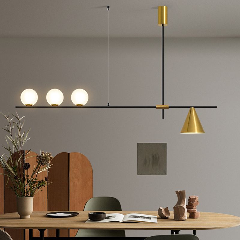 Unique Shape Hanging Island Lights Modern Hanging Light Fixture for Dining Room