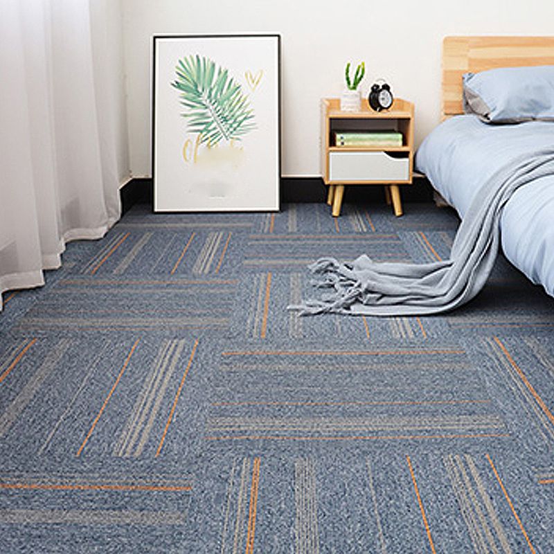 Modern Carpet Tiles Level Loop Self Adhesive Stain Resistant Carpet Tile