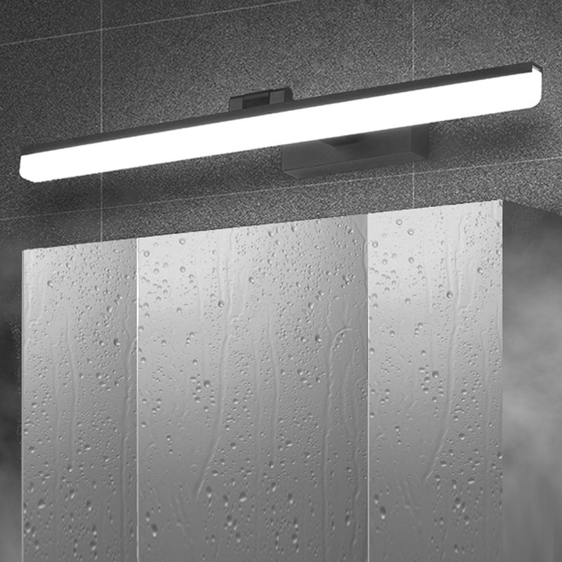 Lampada da lampada a specchio semplice moderno lampada specchio per trucco in metallo per bagno bagno