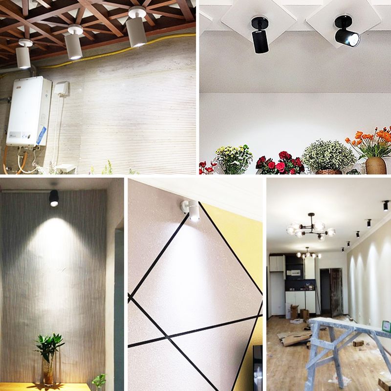 Modern Simple Style Mini Surface Mounted Ceiling Lamp Living Room Bedroom LED Spot Panel Light