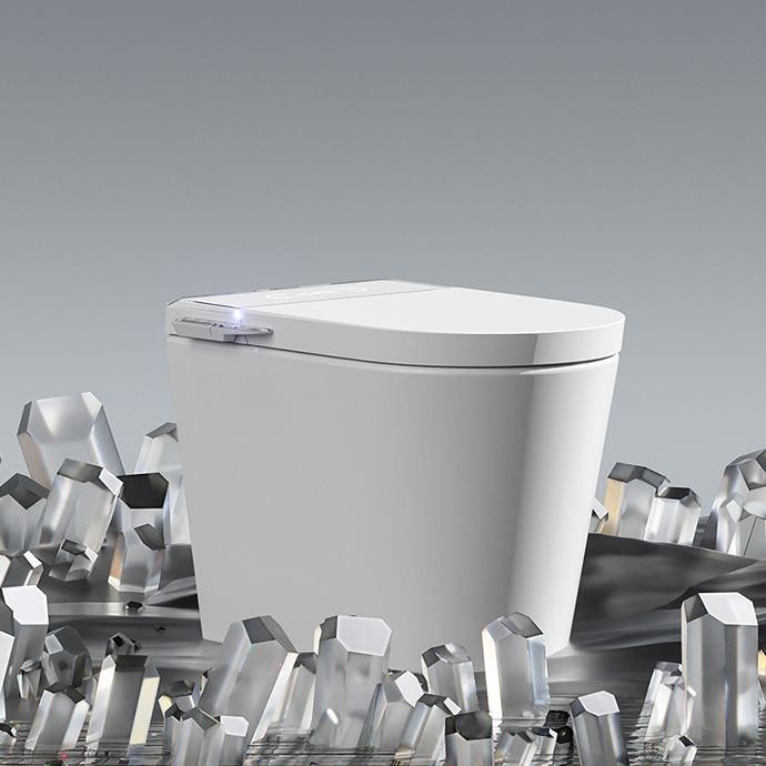 Modern Toilet Bowl One Piece Porcelain Floor Mounted Siphon Jet Toilet