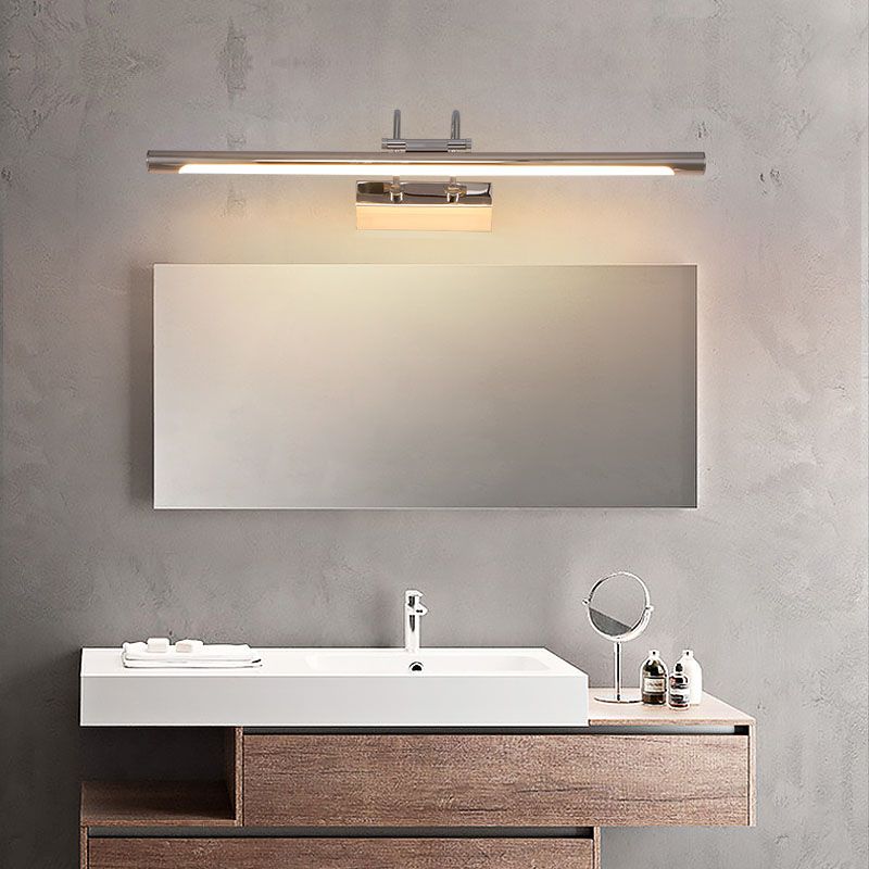 Armed Wall Sconce Lights Modern Metal 1 Light Sconce Light Fixtures with Plastic Shade