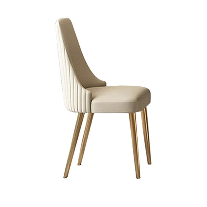 Glam Style Rectangle Table Set 1/4/5/7 Pieces Dining Set for Kitchen