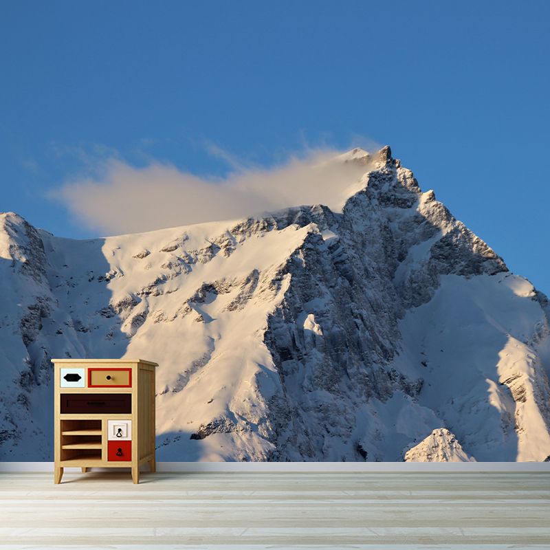 Alpine Wall Covering Water Resistant Mural Wallpaper for Home Decoration